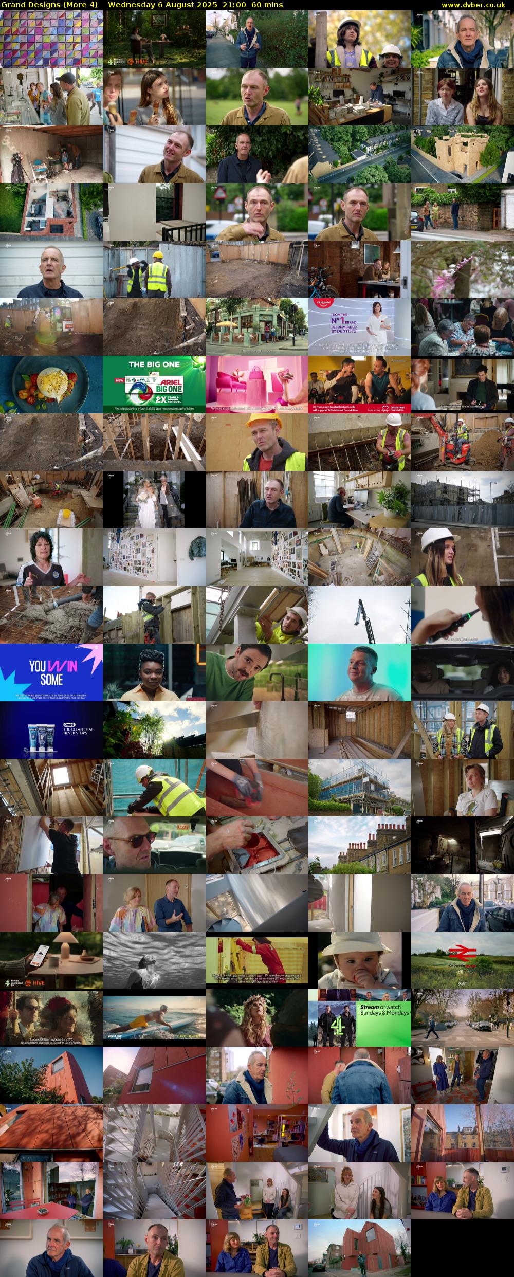 Grand Designs (More 4) Wednesday 6 August 2025 21:00 - 22:00