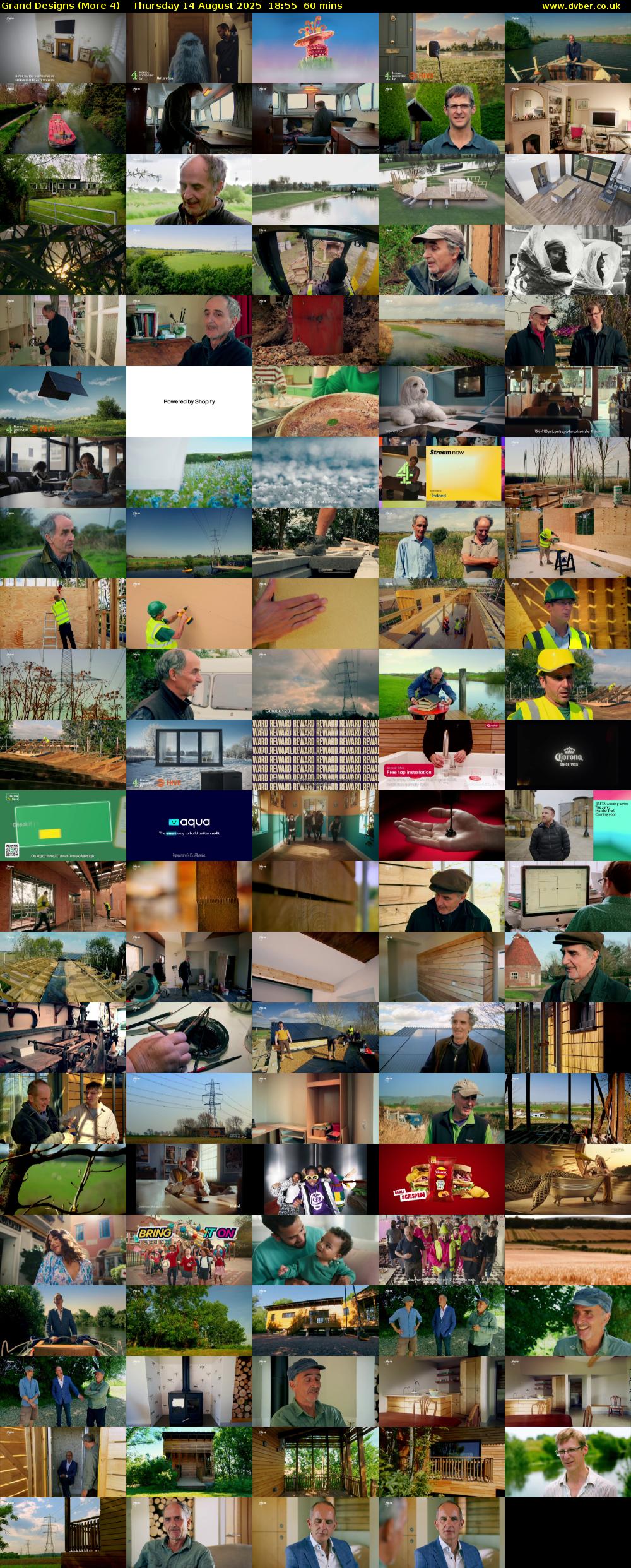 Grand Designs (More 4) Thursday 14 August 2025 18:55 - 19:55