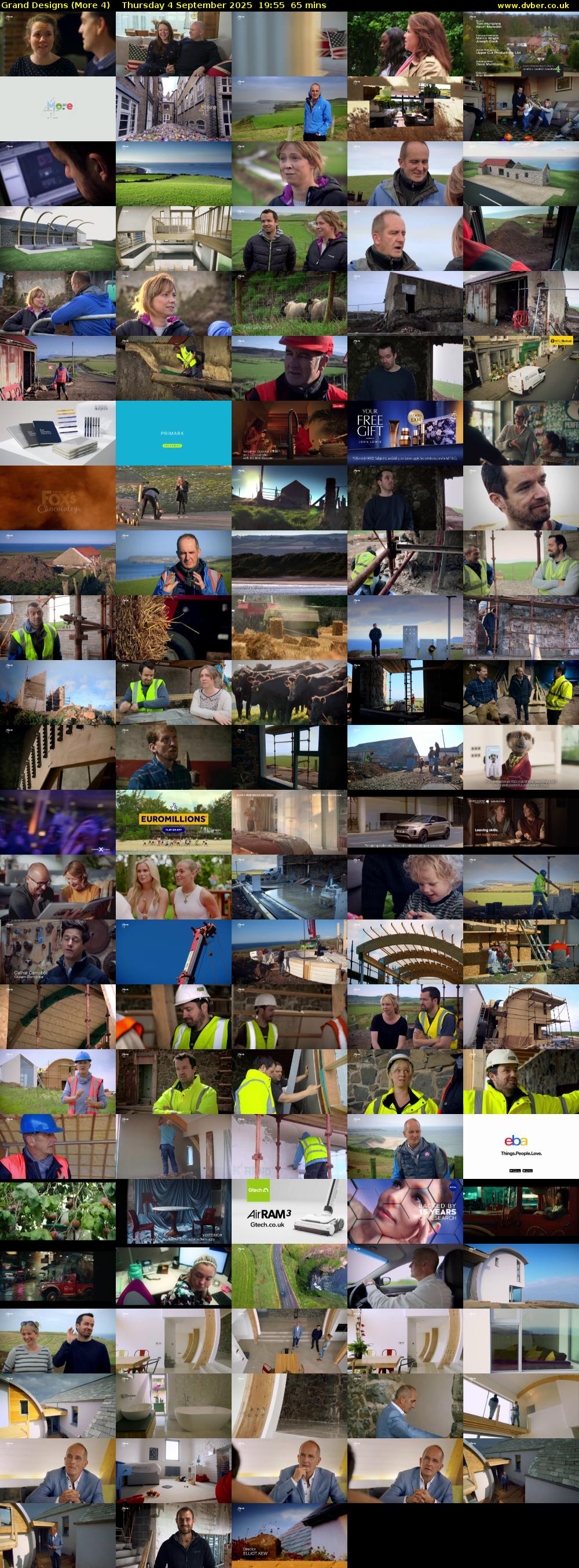 Grand Designs (More 4) Thursday 4 September 2025 19:55 - 21:00