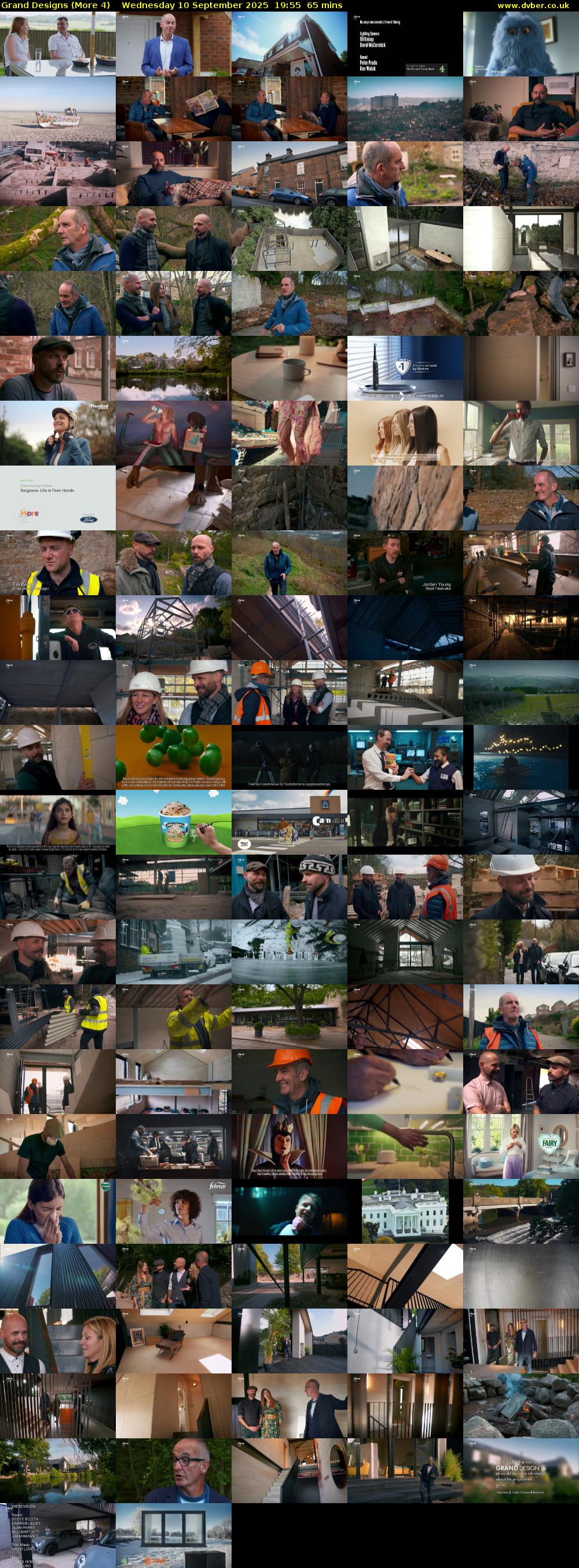 Grand Designs (More 4) Wednesday 10 September 2025 19:55 - 21:00