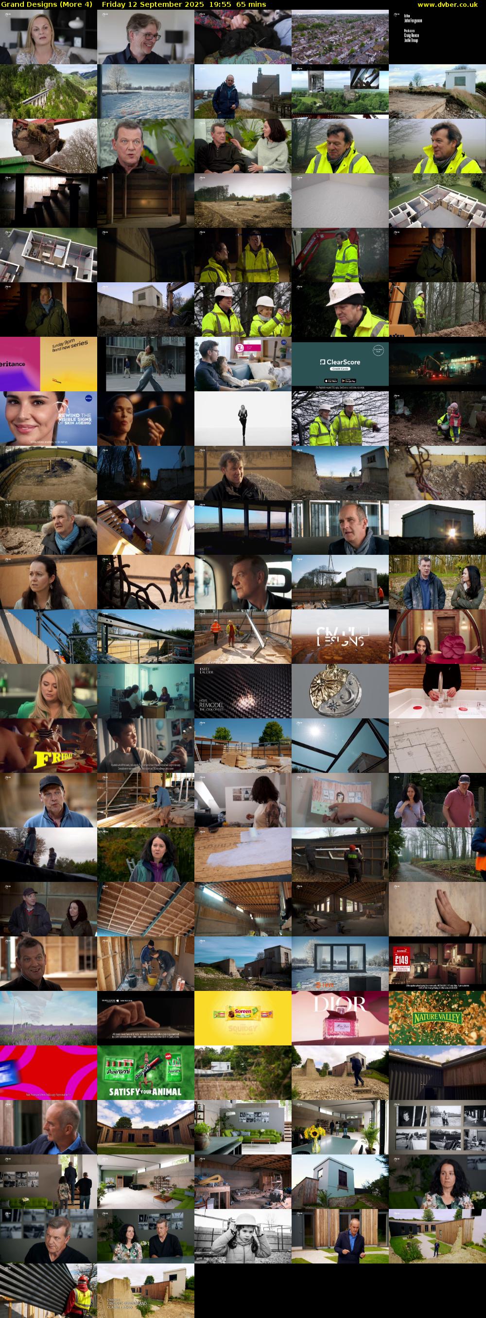 Grand Designs (More 4) Friday 12 September 2025 19:55 - 21:00