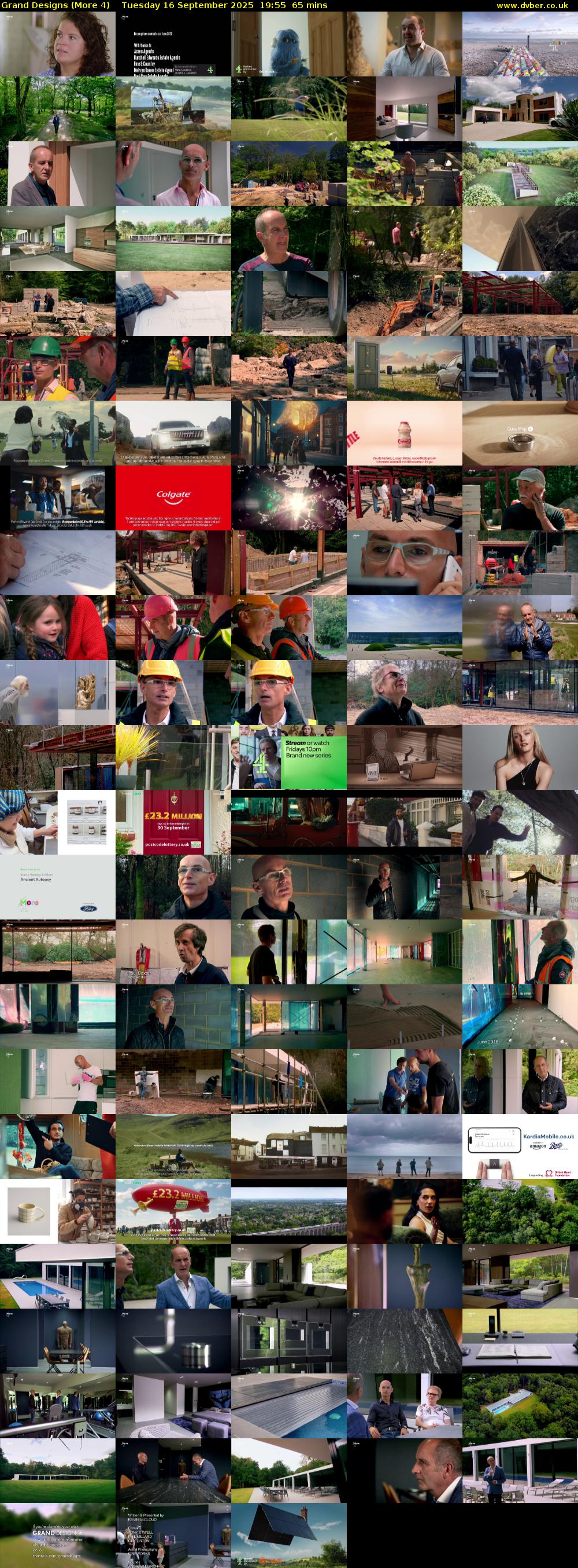 Grand Designs (More 4) Tuesday 16 September 2025 19:55 - 21:00