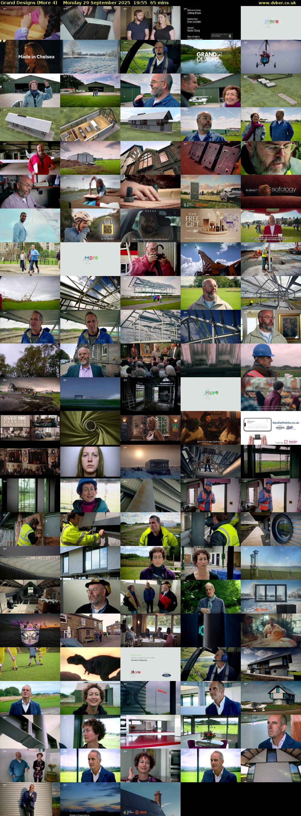Grand Designs (More 4) Monday 29 September 2025 19:55 - 21:00