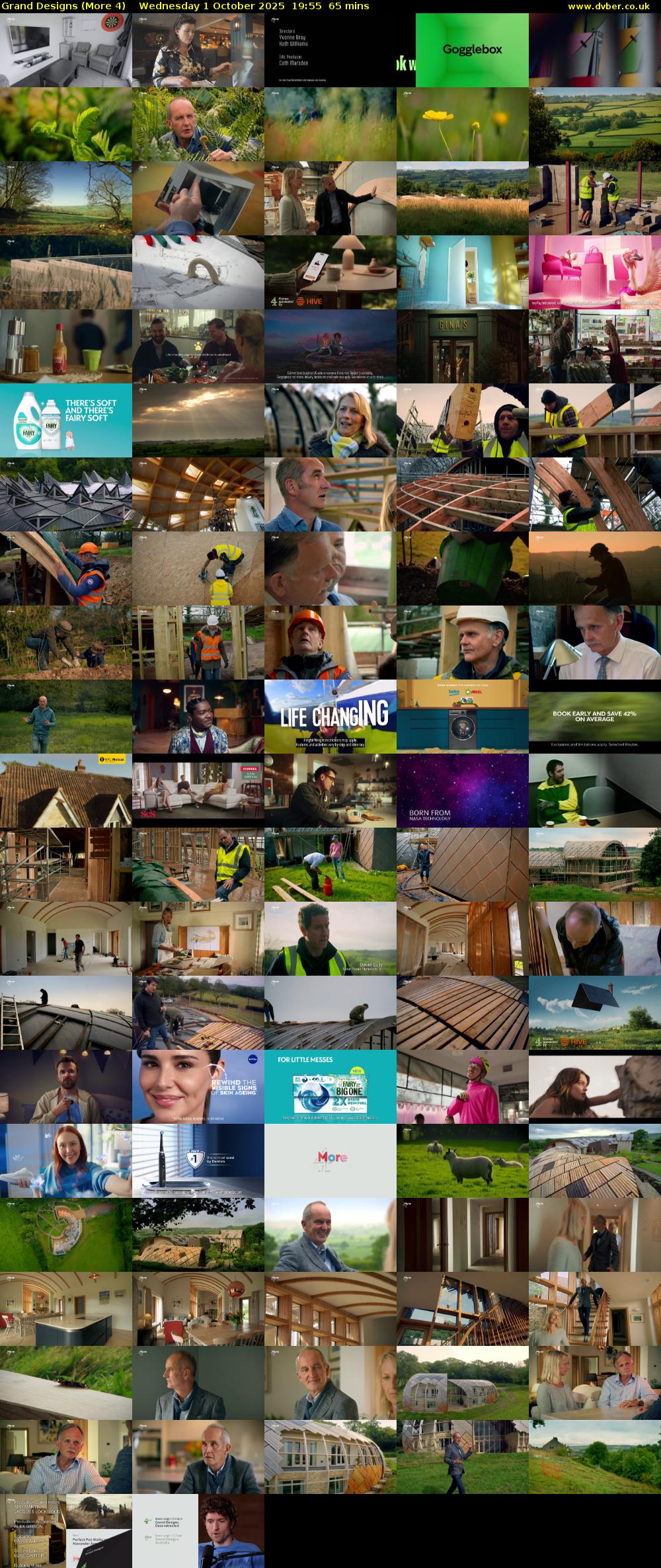 Grand Designs (More 4) Wednesday 1 October 2025 19:55 - 21:00