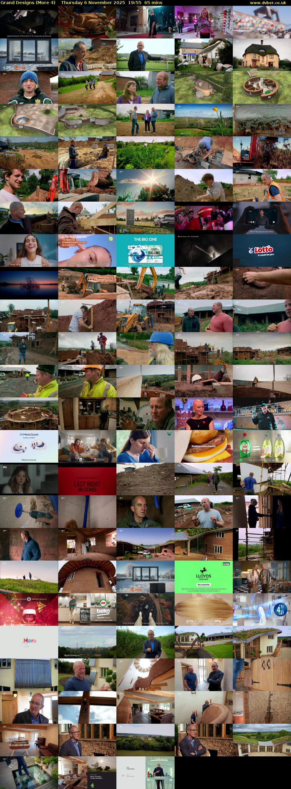 Grand Designs (More 4) Thursday 6 November 2025 19:55 - 21:00