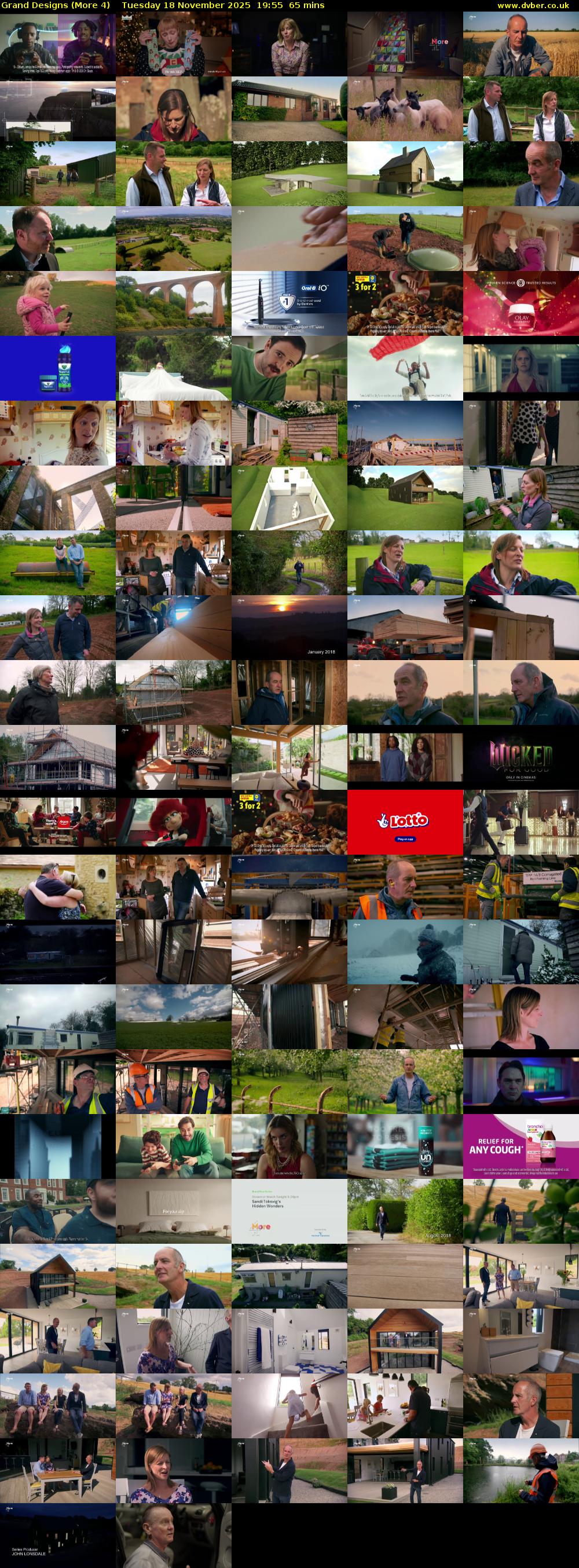Grand Designs (More 4) Tuesday 18 November 2025 19:55 - 21:00