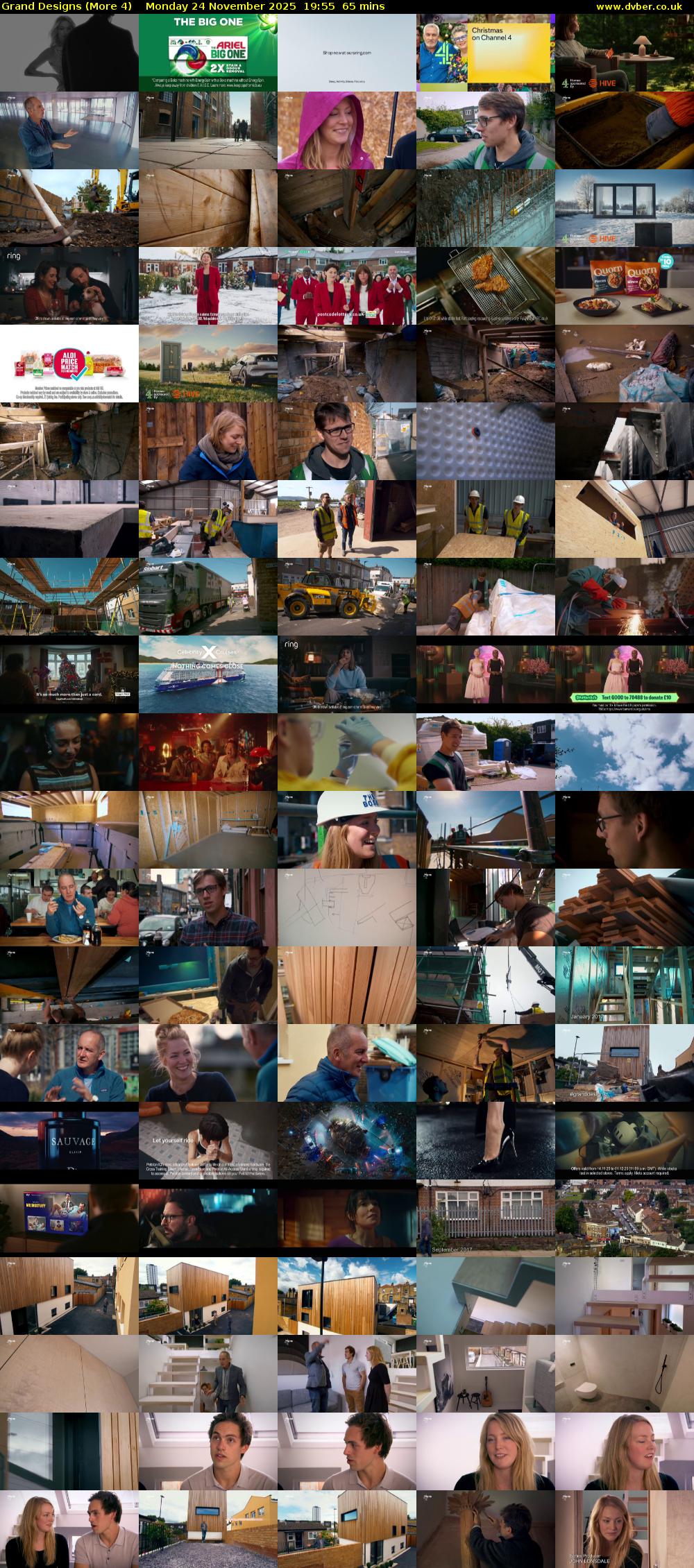 Grand Designs (More 4) Monday 24 November 2025 19:55 - 21:00