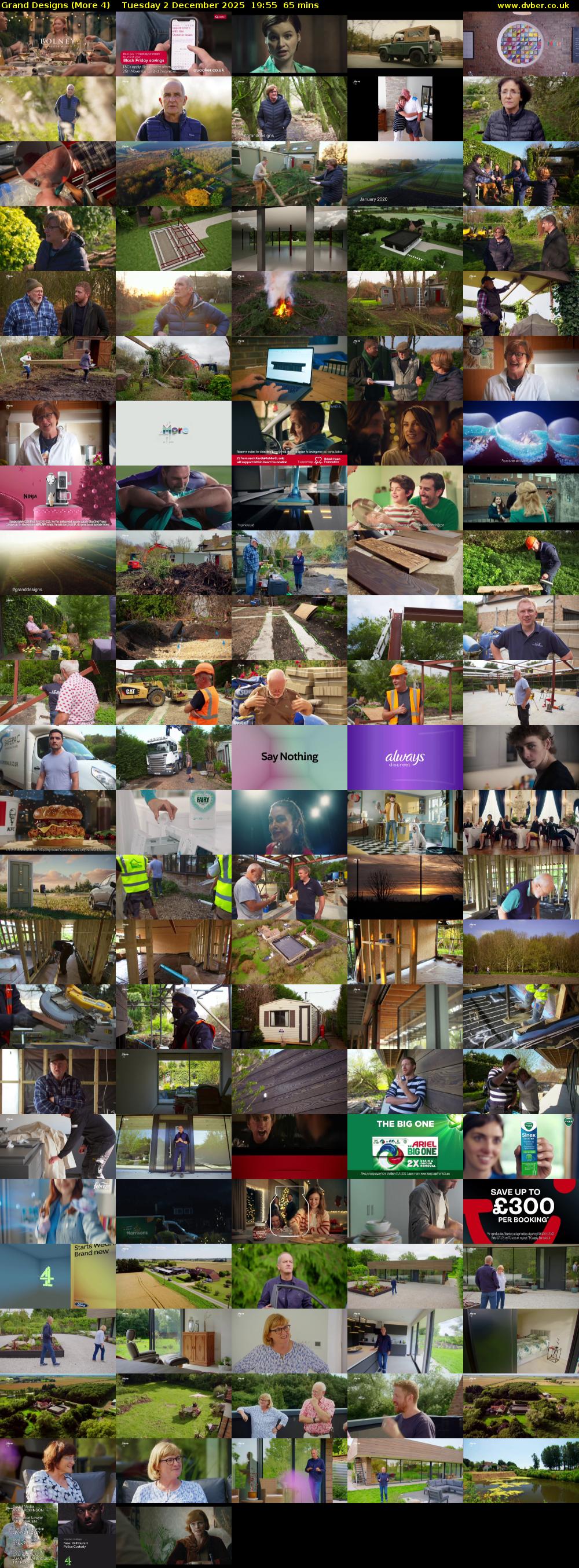 Grand Designs (More 4) Tuesday 2 December 2025 19:55 - 21:00
