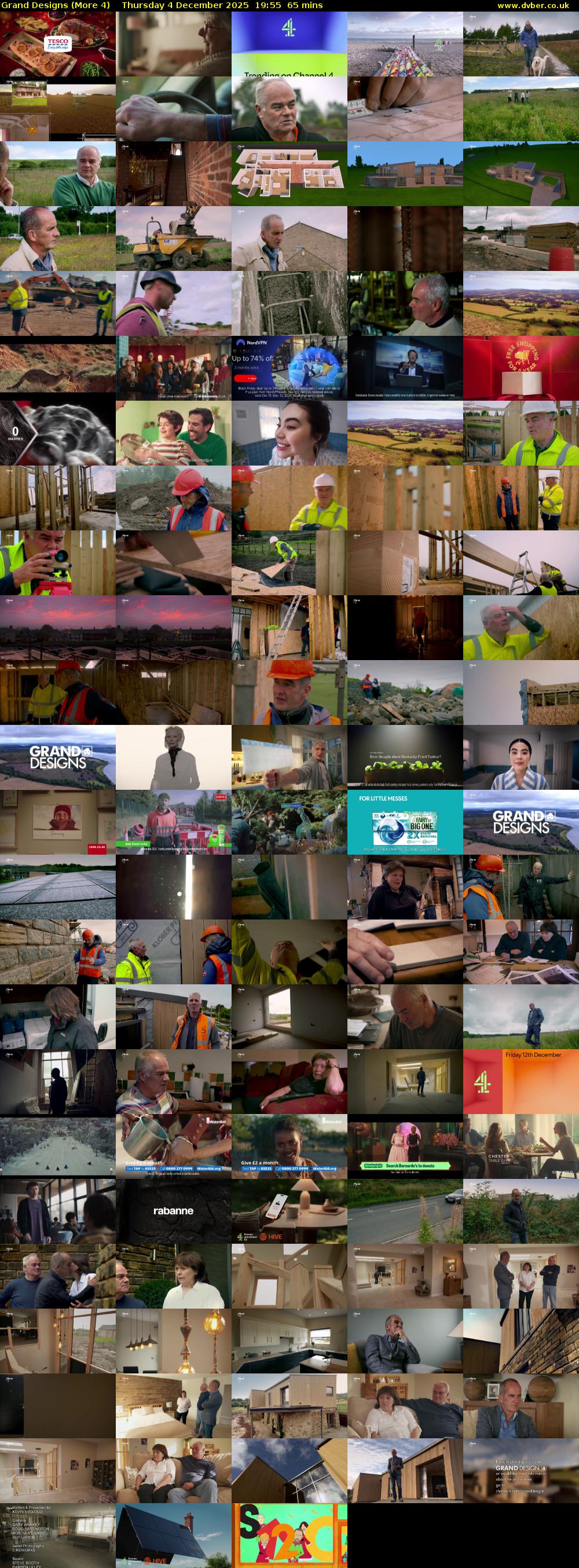Grand Designs (More 4) Thursday 4 December 2025 19:55 - 21:00