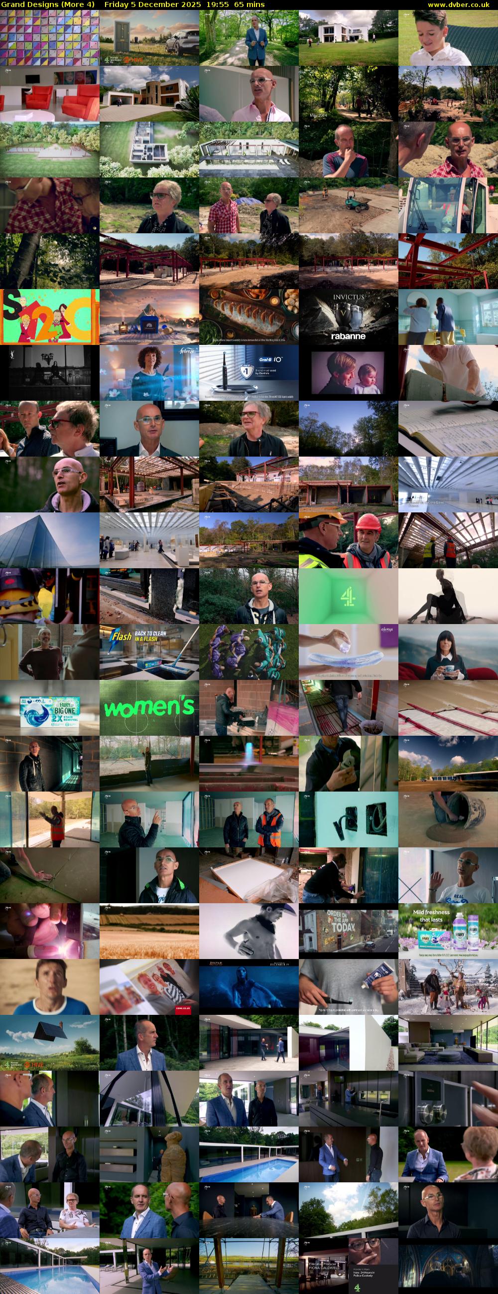 Grand Designs (More 4) Friday 5 December 2025 19:55 - 21:00