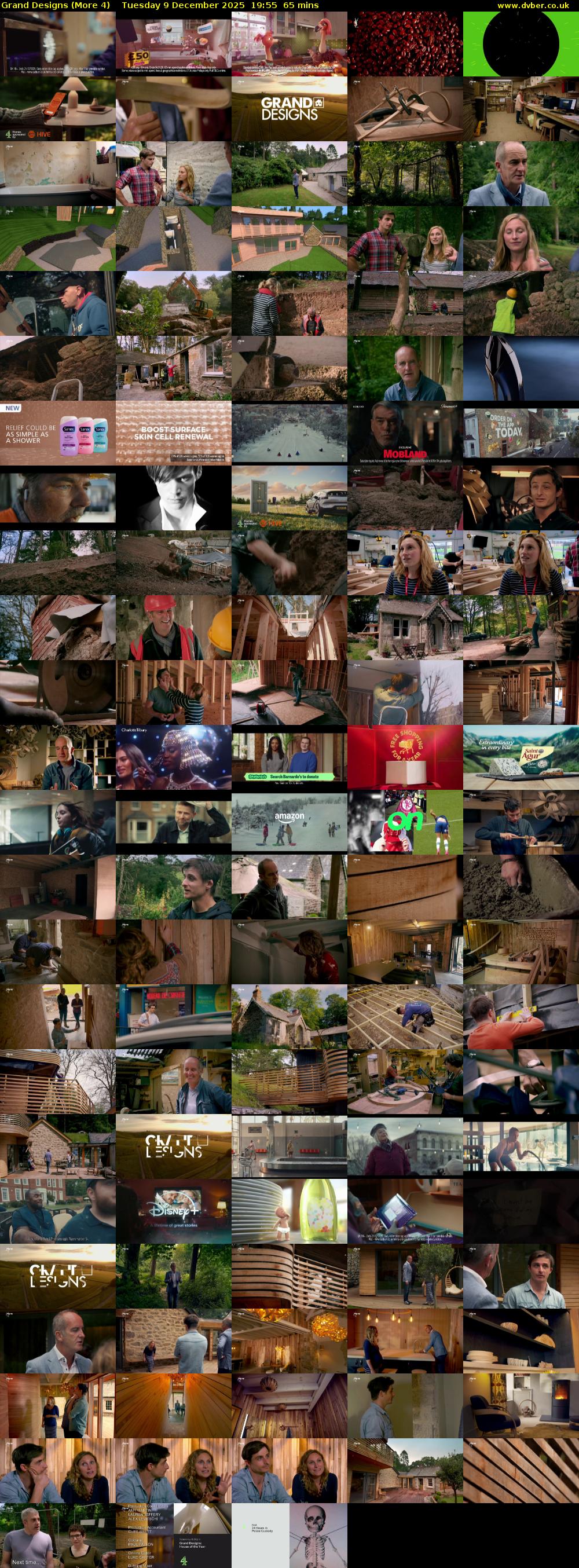 Grand Designs (More 4) Tuesday 9 December 2025 19:55 - 21:00