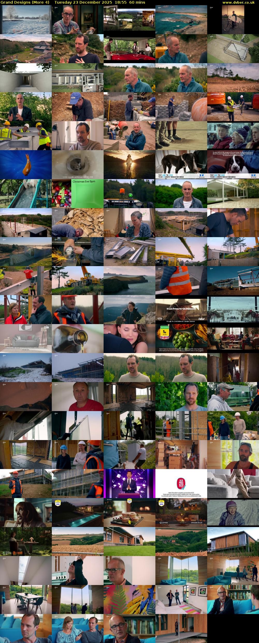 Grand Designs (More 4) Tuesday 23 December 2025 18:55 - 19:55