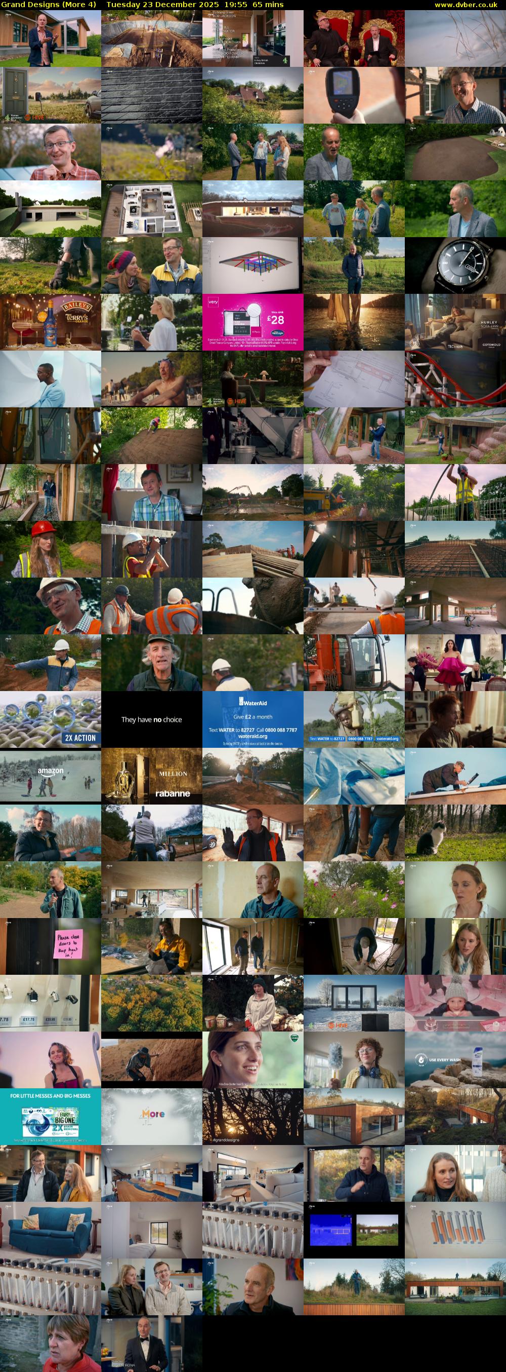 Grand Designs (More 4) Tuesday 23 December 2025 19:55 - 21:00