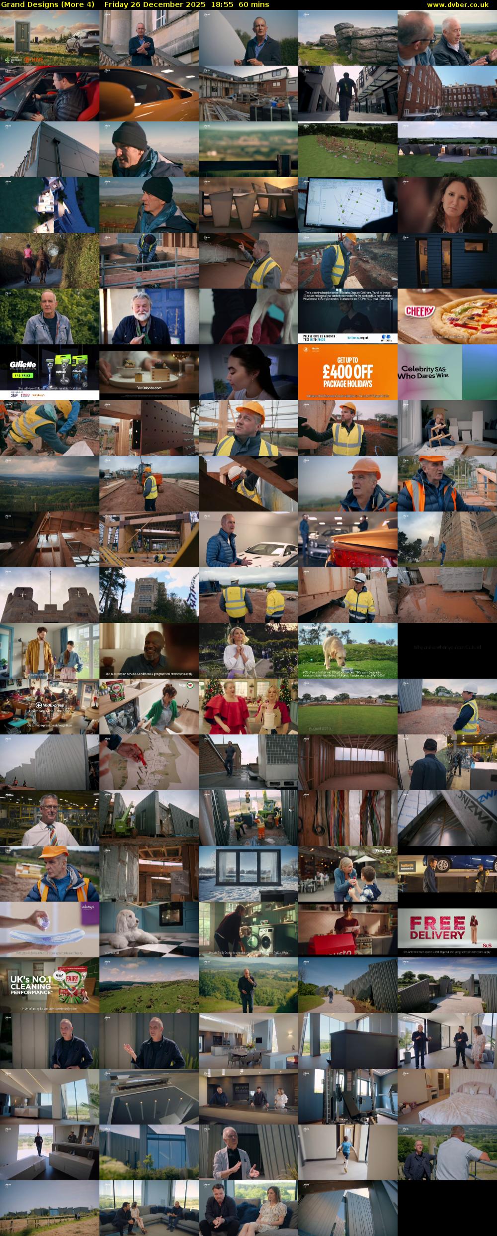 Grand Designs (More 4) Friday 26 December 2025 18:55 - 19:55