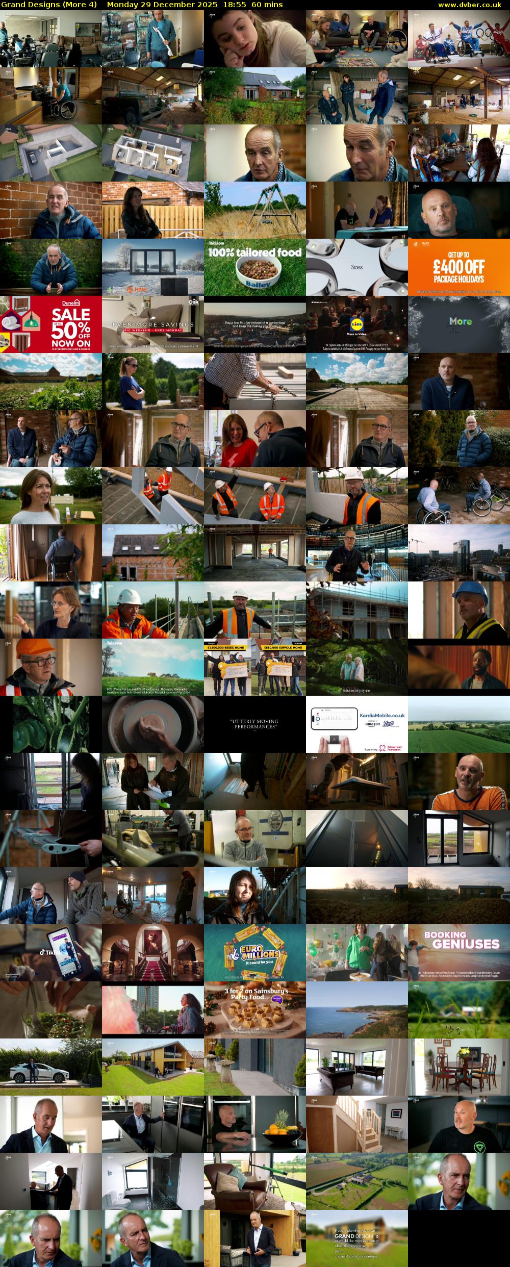 Grand Designs (More 4) Monday 29 December 2025 18:55 - 19:55