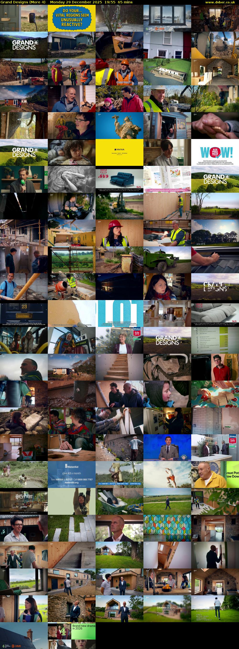 Grand Designs (More 4) Monday 29 December 2025 19:55 - 21:00