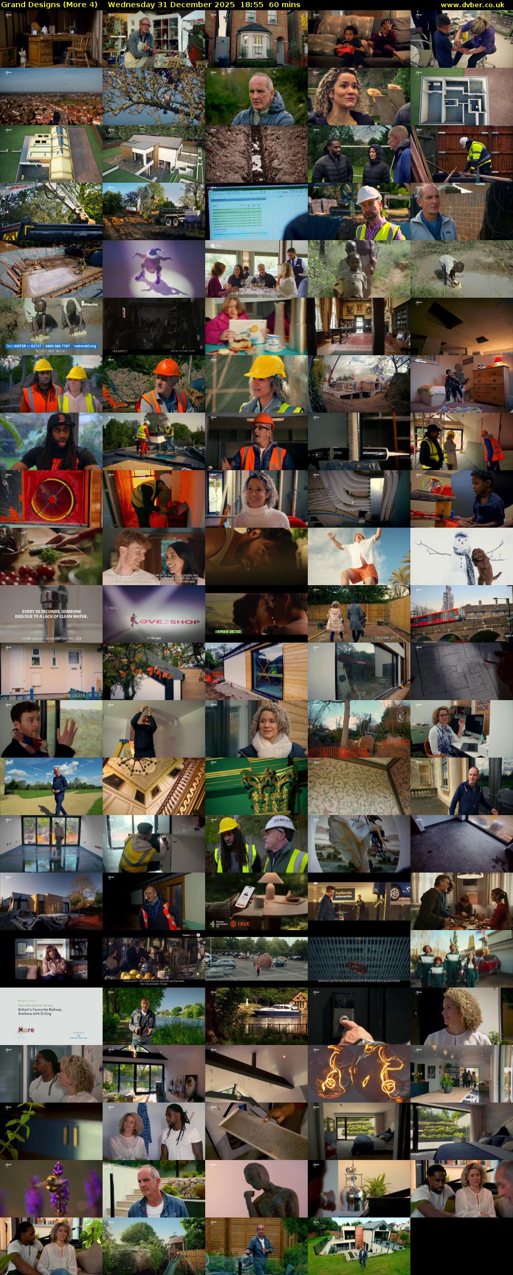 Grand Designs (More 4) Wednesday 31 December 2025 18:55 - 19:55