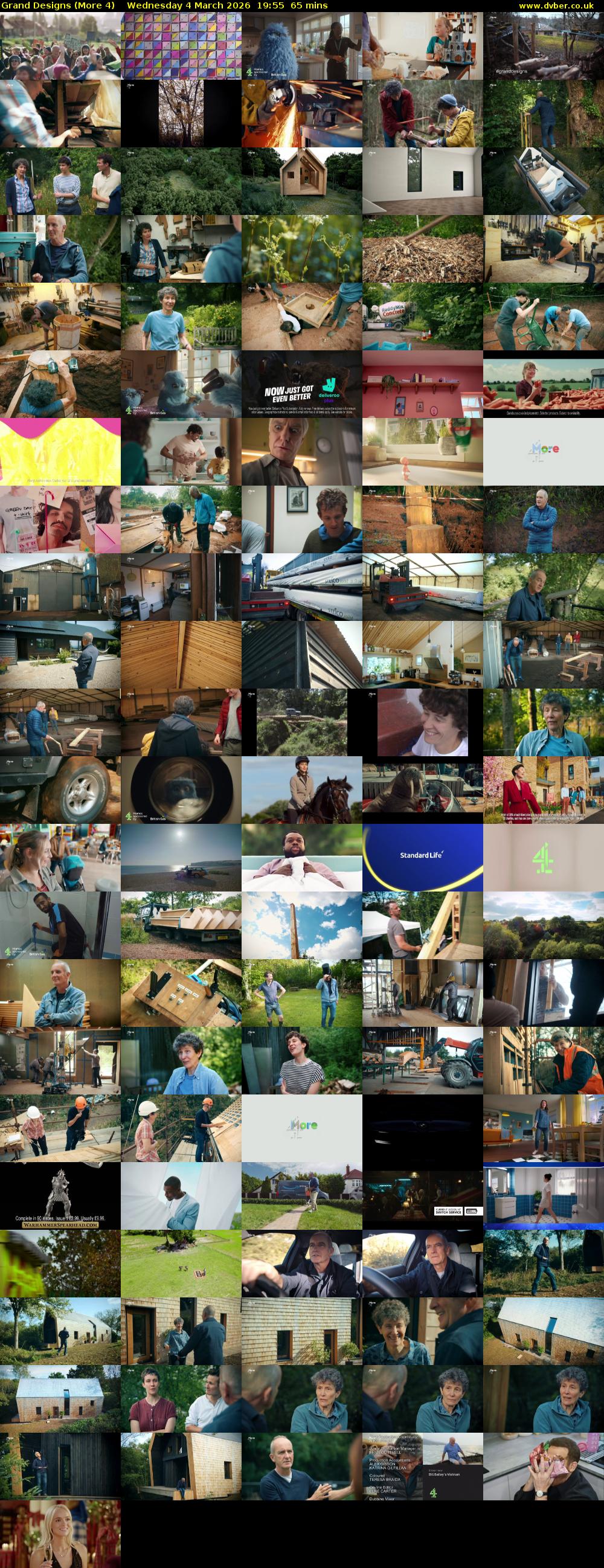 Grand Designs (More 4) Wednesday 4 March 2026 19:55 - 21:00
