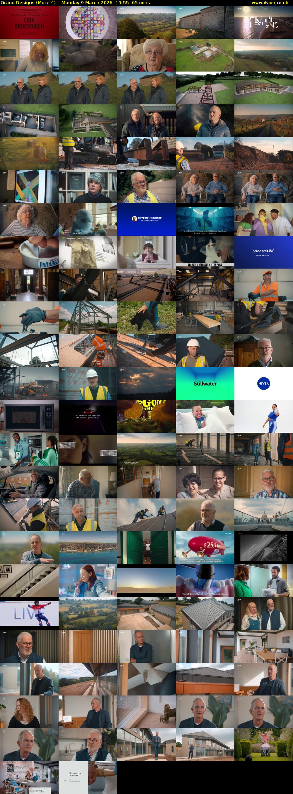 Grand Designs (More 4) Monday 9 March 2026 19:55 - 21:00