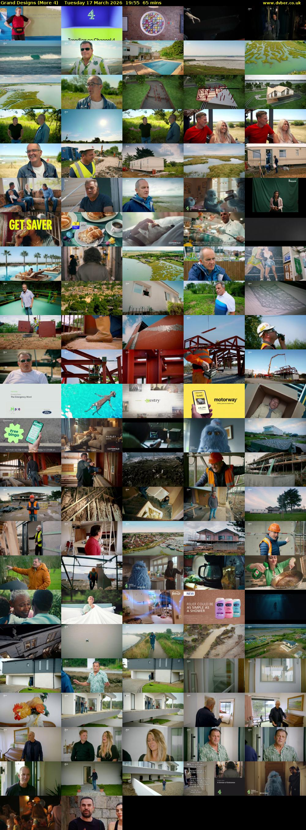 Grand Designs (More 4) Tuesday 17 March 2026 19:55 - 21:00