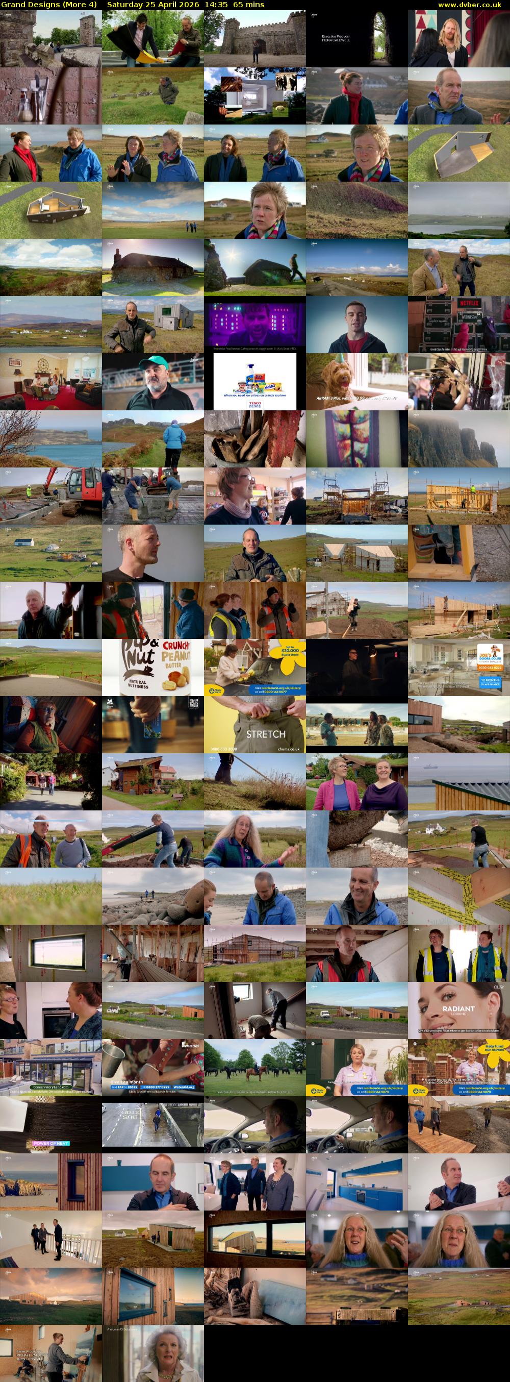 Grand Designs (More 4) Saturday 25 April 2026 14:35 - 15:40