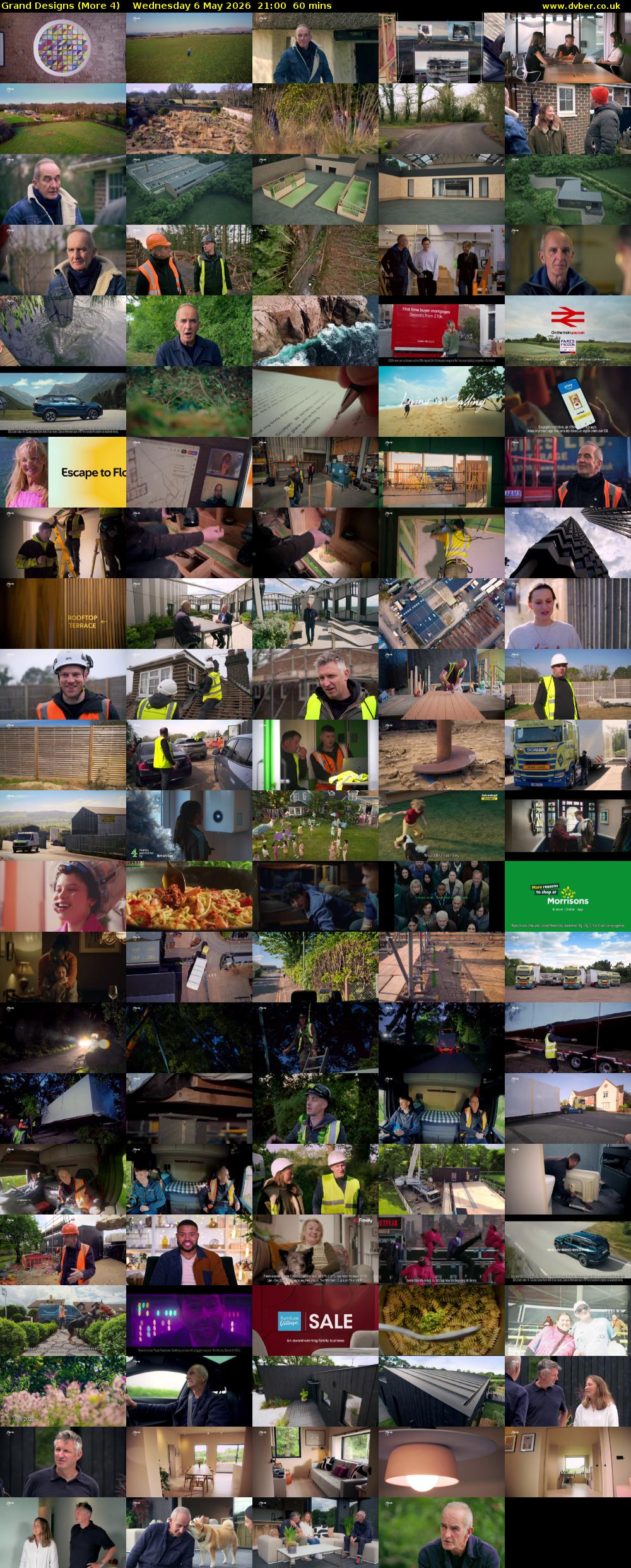 Grand Designs (More 4) Wednesday 6 May 2026 21:00 - 22:00