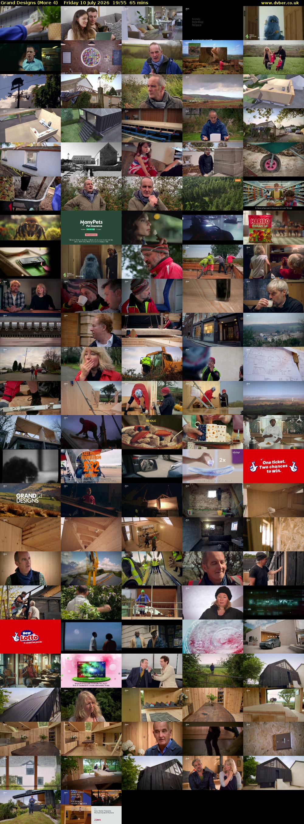 Grand Designs (More 4) Friday 10 July 2026 19:55 - 21:00