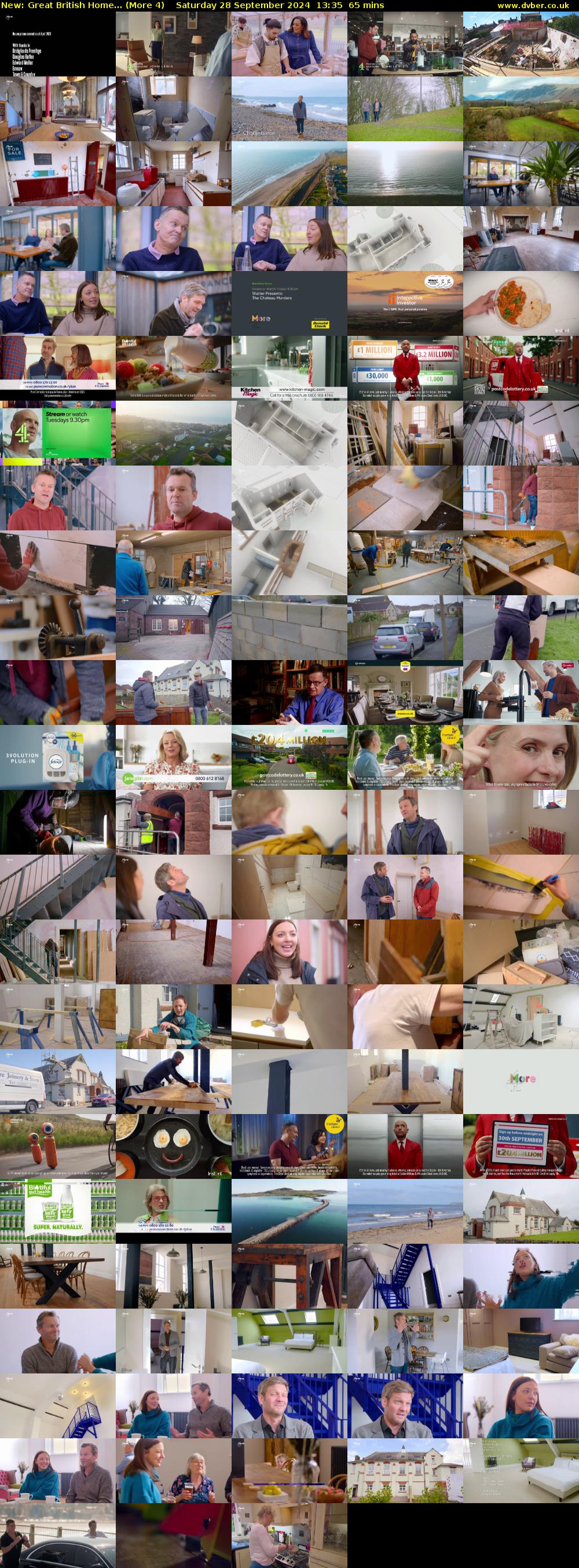 Great British Home... (More 4) Saturday 28 September 2024 13:35 - 14:40
