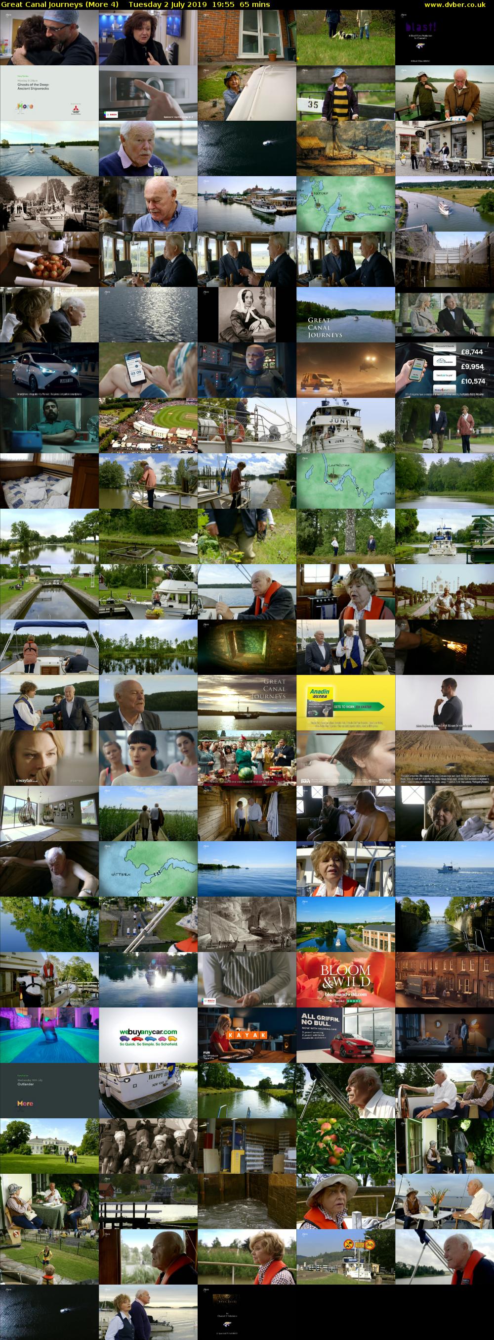 Great Canal Journeys (More 4) Tuesday 2 July 2019 19:55 - 21:00