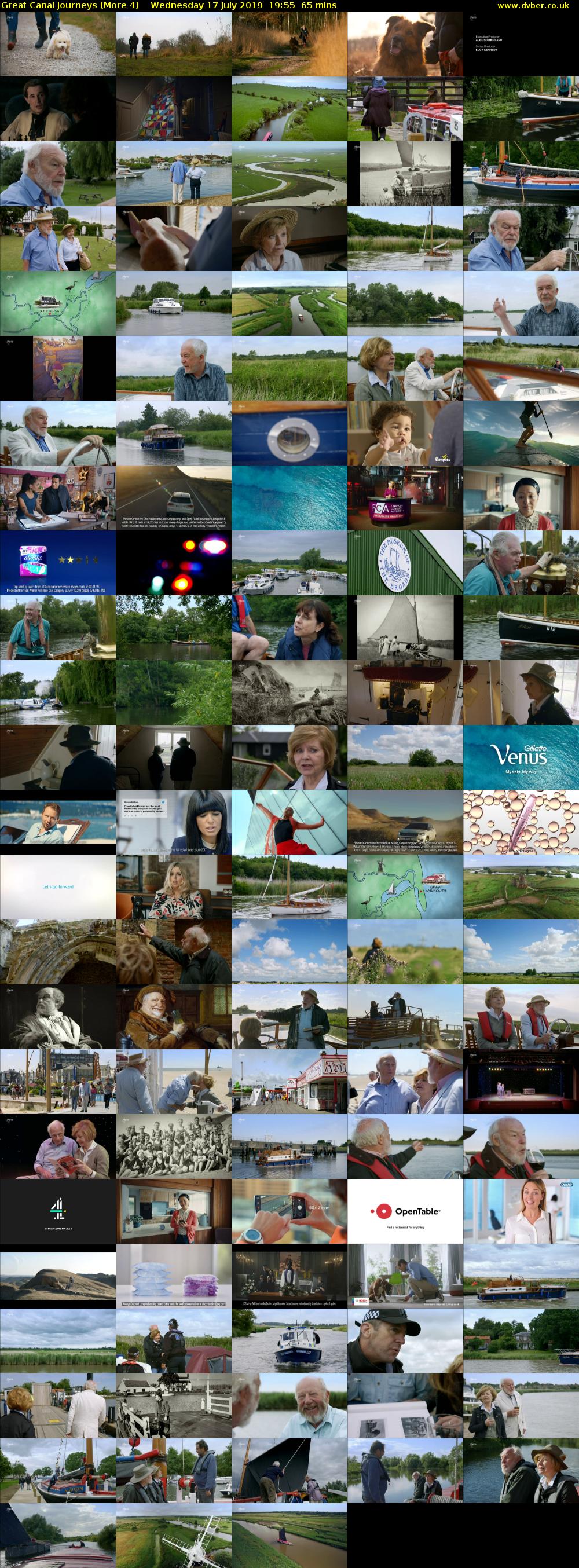 Great Canal Journeys (More 4) Wednesday 17 July 2019 19:55 - 21:00