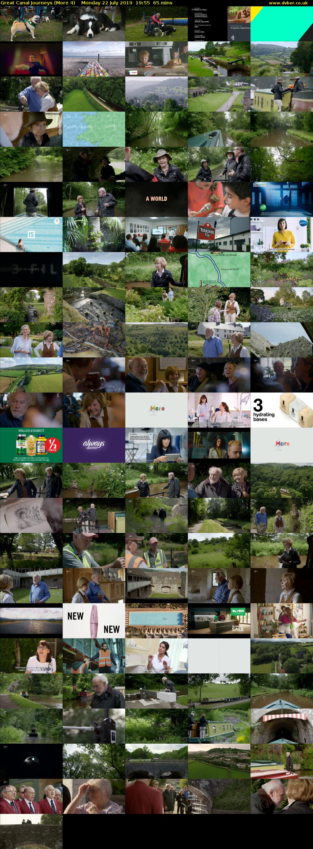 Great Canal Journeys (More 4) Monday 22 July 2019 19:55 - 21:00
