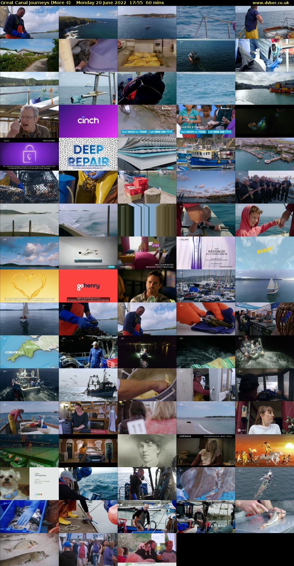 Great Canal Journeys (More 4) Monday 20 June 2022 17:55 - 18:55