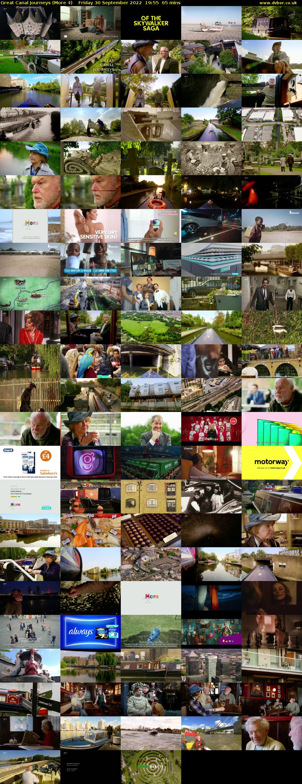 Great Canal Journeys (More 4) Friday 30 September 2022 19:55 - 21:00