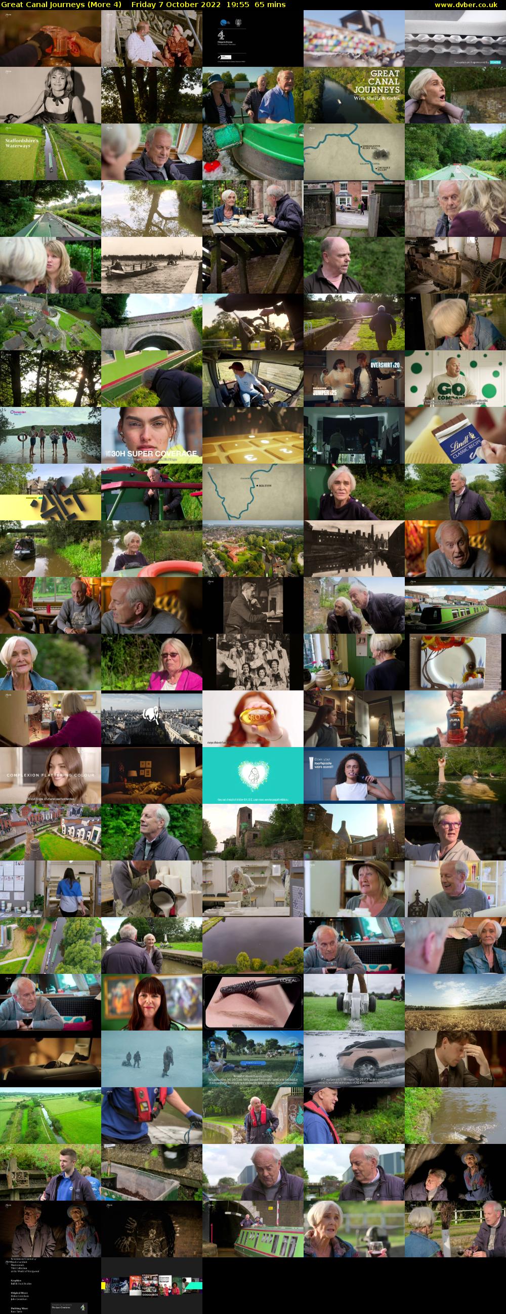 Great Canal Journeys (More 4) Friday 7 October 2022 19:55 - 21:00