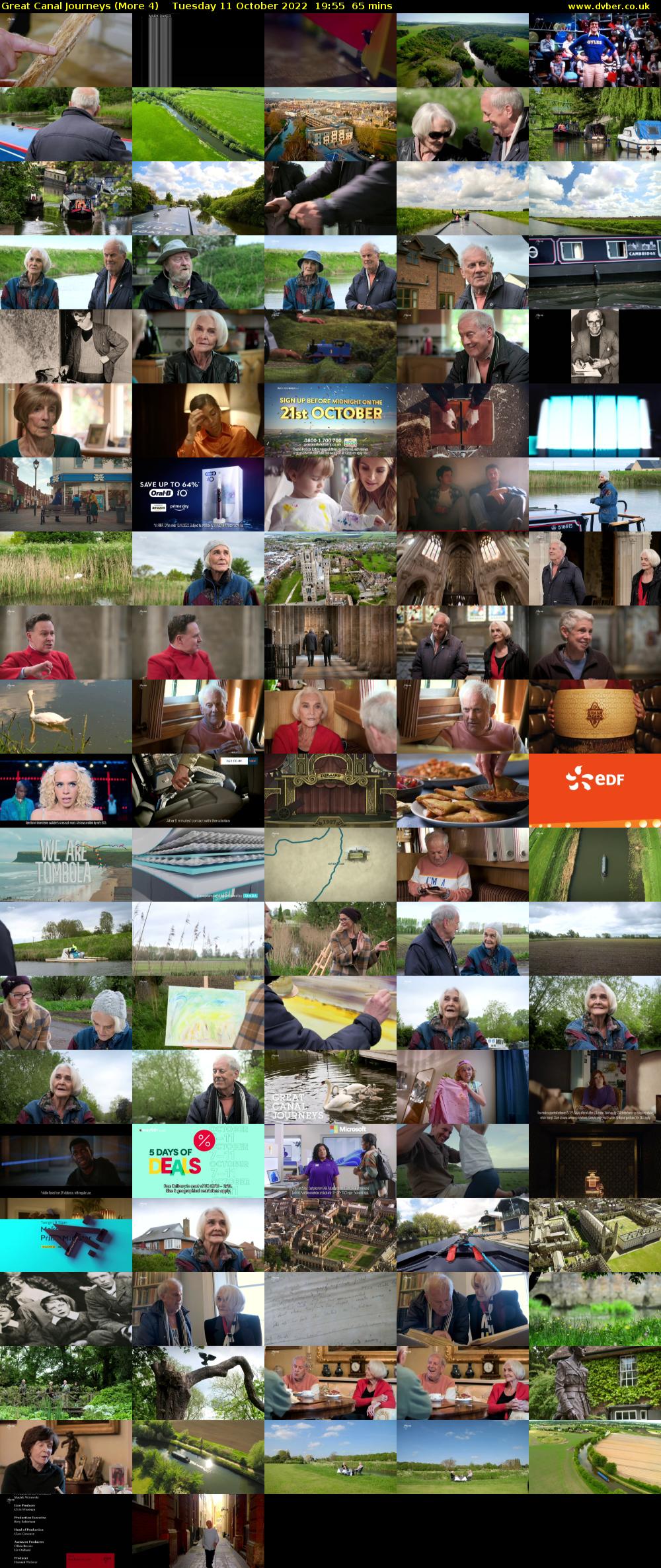 Great Canal Journeys (More 4) Tuesday 11 October 2022 19:55 - 21:00