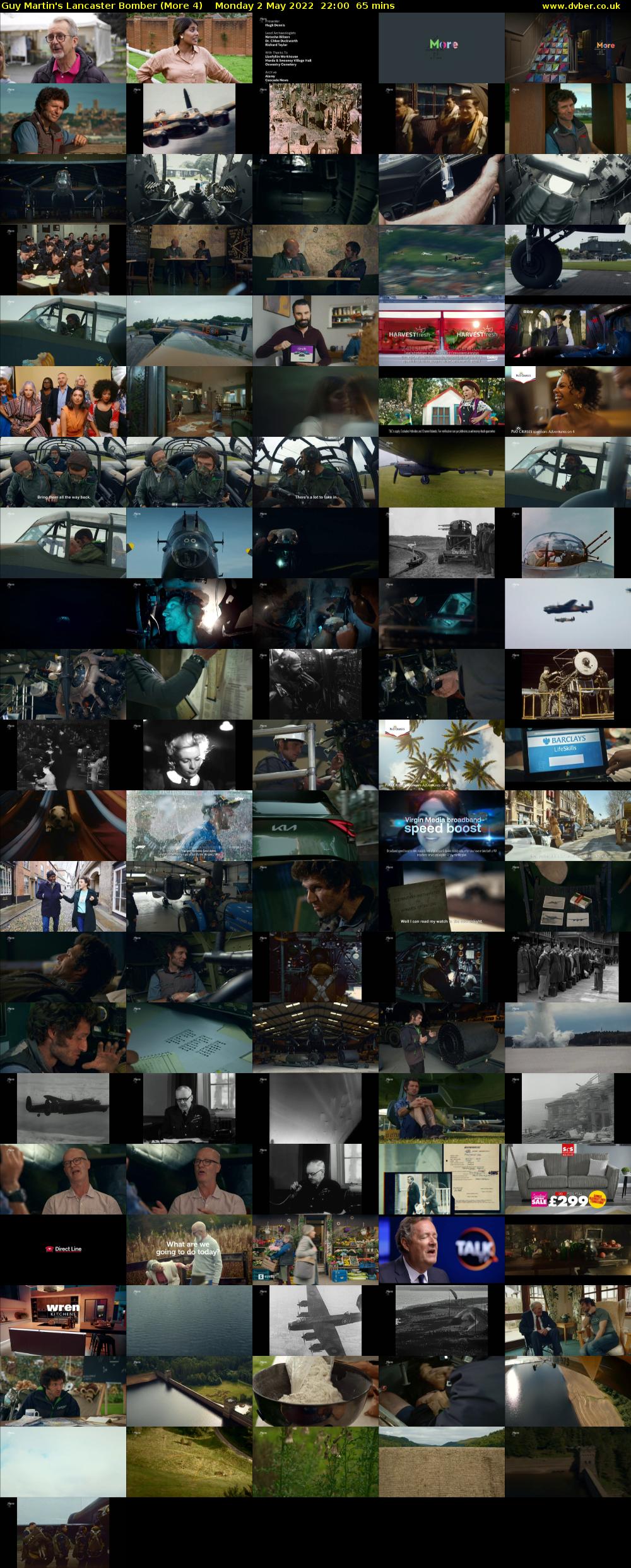 Guy Martin's Lancaster Bomber (More 4) Monday 2 May 2022 22:00 - 23:05