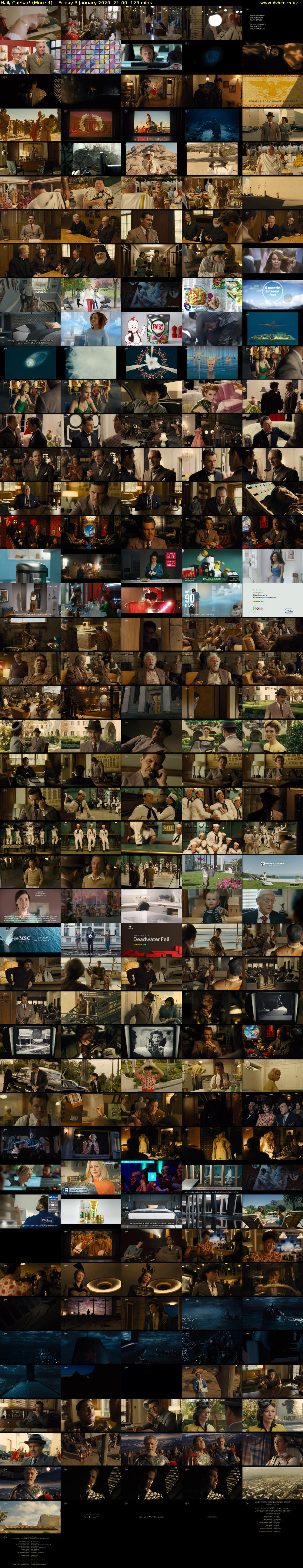 Hail, Caesar! (More 4) Friday 3 January 2020 21:00 - 23:05