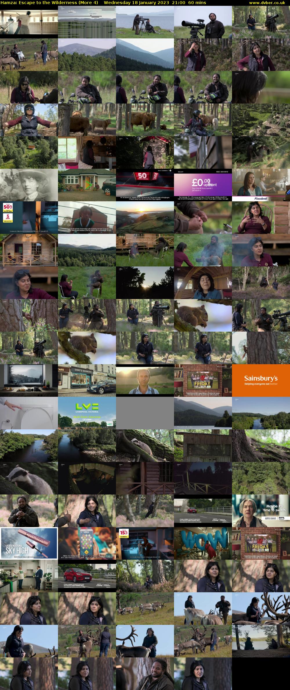 Hamza: Escape to the Wilderness (More 4) Wednesday 18 January 2023 21:00 - 22:00