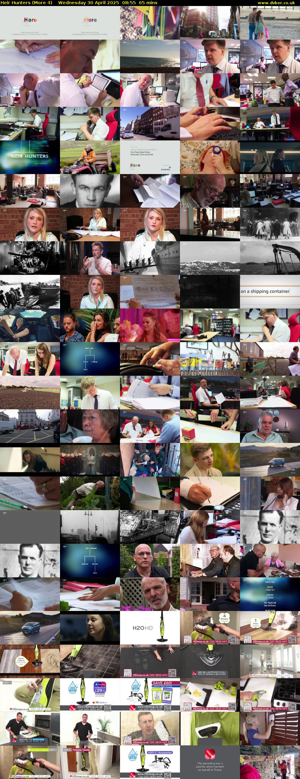 Heir Hunters (More 4) Wednesday 30 April 2025 08:55 - 10:00
