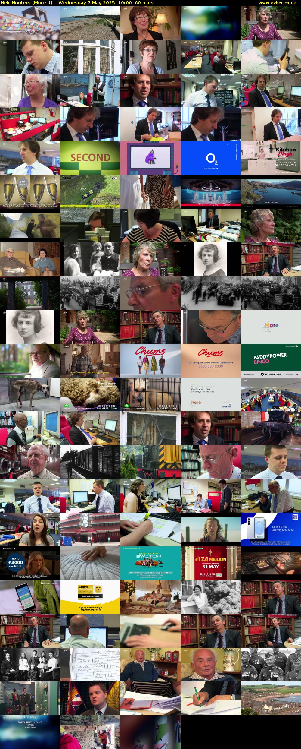 Heir Hunters (More 4) Wednesday 7 May 2025 10:00 - 11:00
