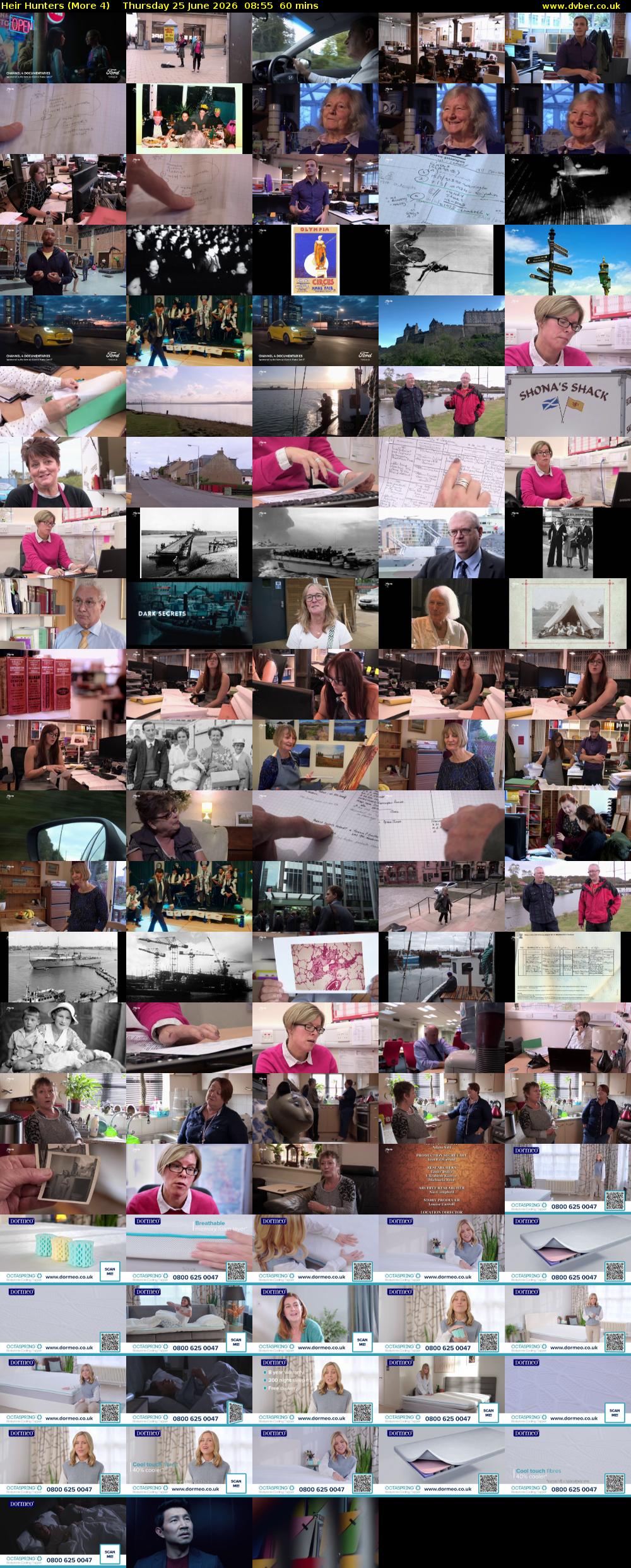 Heir Hunters (More 4) Thursday 25 June 2026 08:55 - 09:55