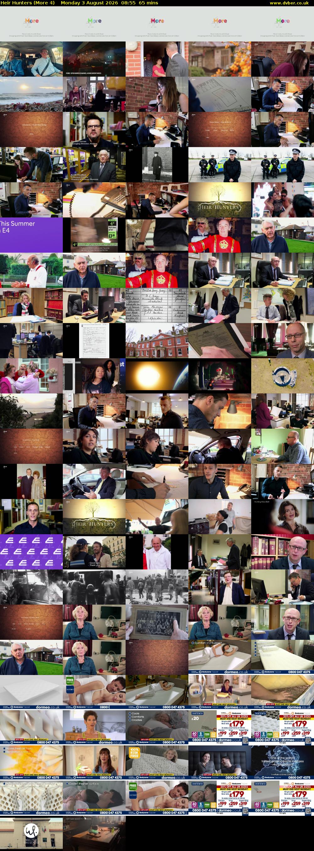 Heir Hunters (More 4) Monday 3 August 2026 08:55 - 10:00
