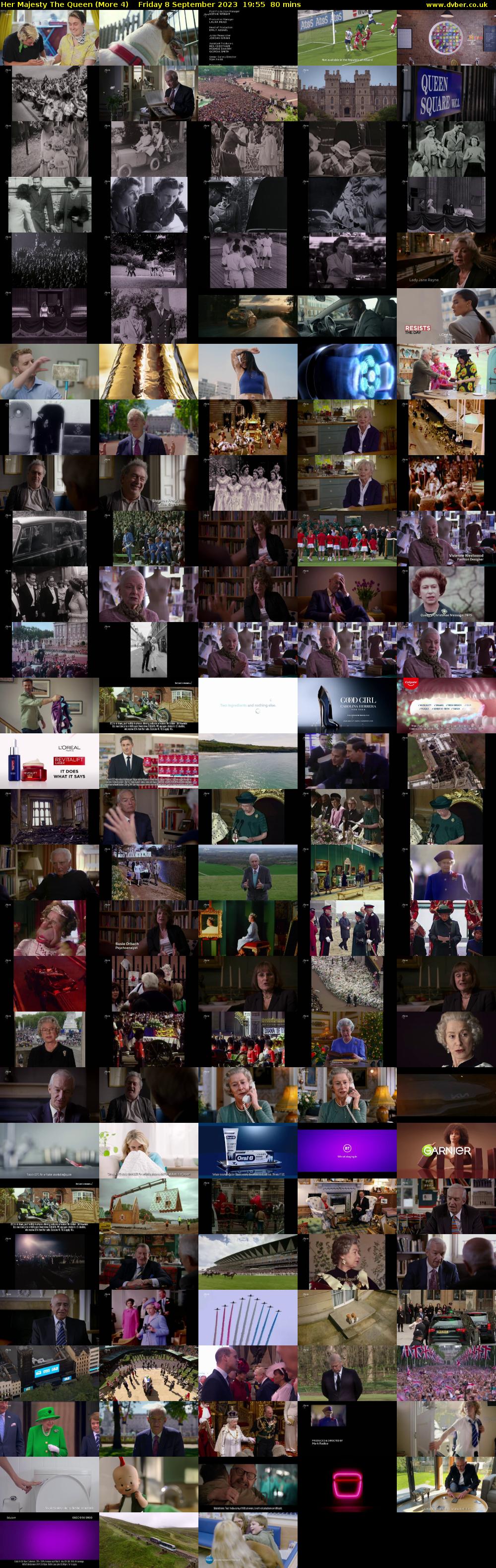 Her Majesty The Queen (More 4) Friday 8 September 2023 19:55 - 21:15
