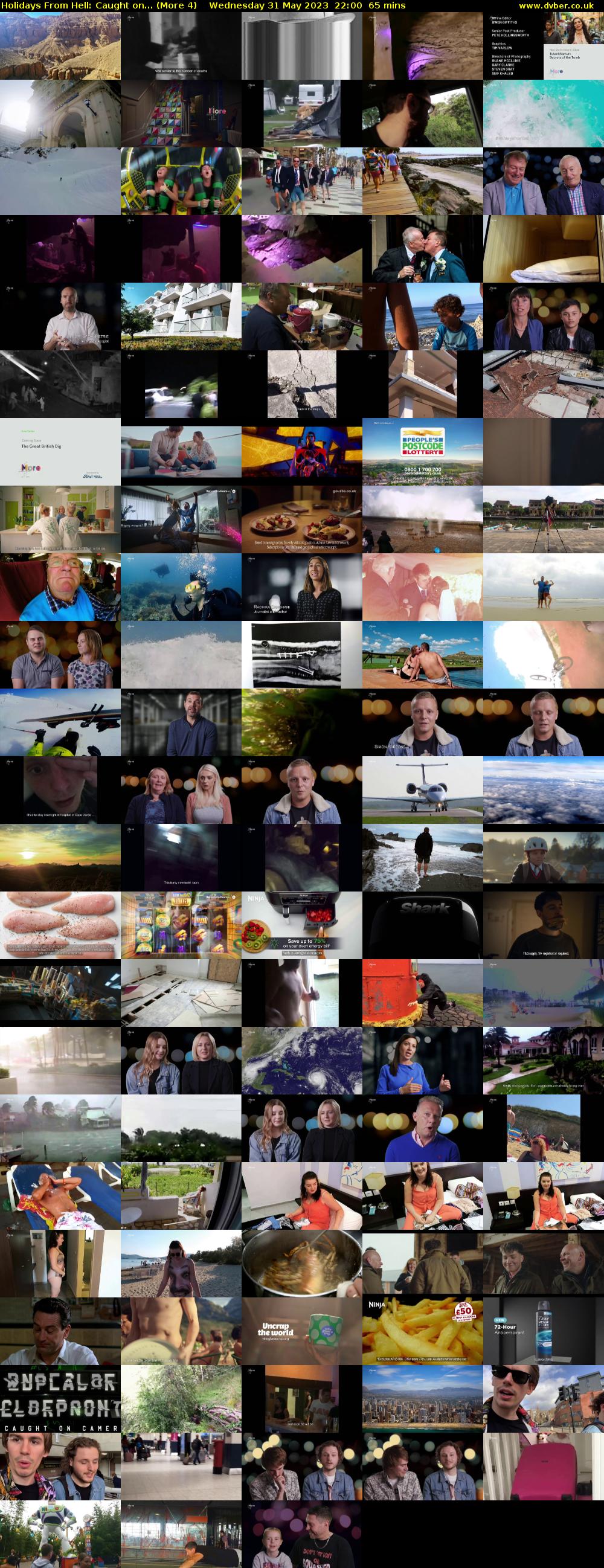 Holidays from Hell: Caught on... (More 4) Wednesday 31 May 2023 22:00 - 23:05