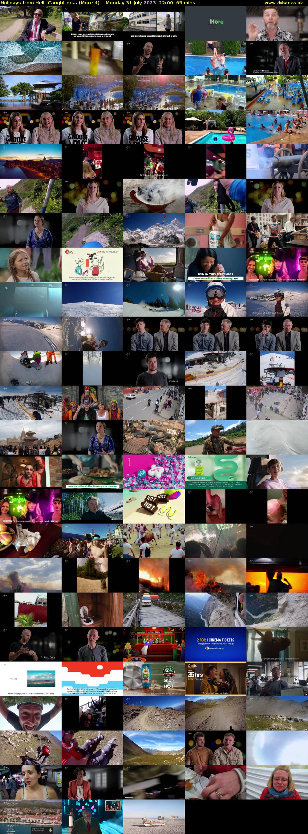 Holidays from Hell: Caught on... (More 4) Monday 31 July 2023 22:00 - 23:05