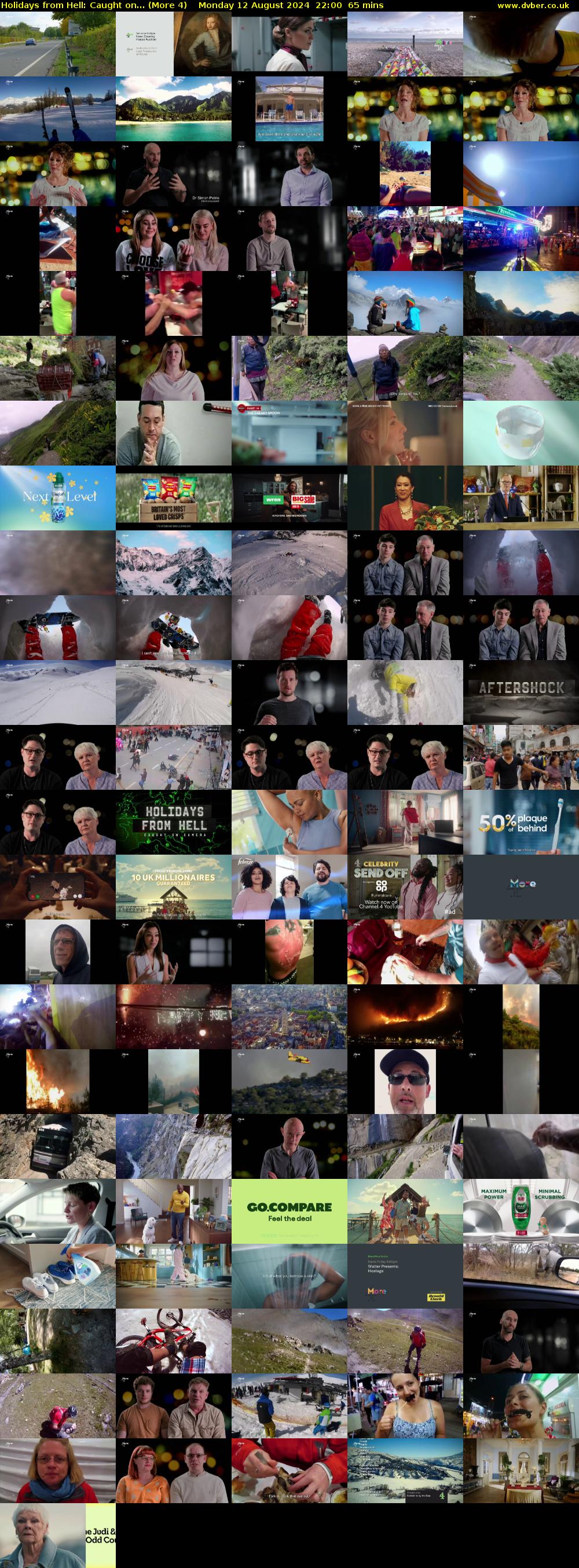 Holidays from Hell: Caught on... (More 4) Monday 12 August 2024 22:00 - 23:05