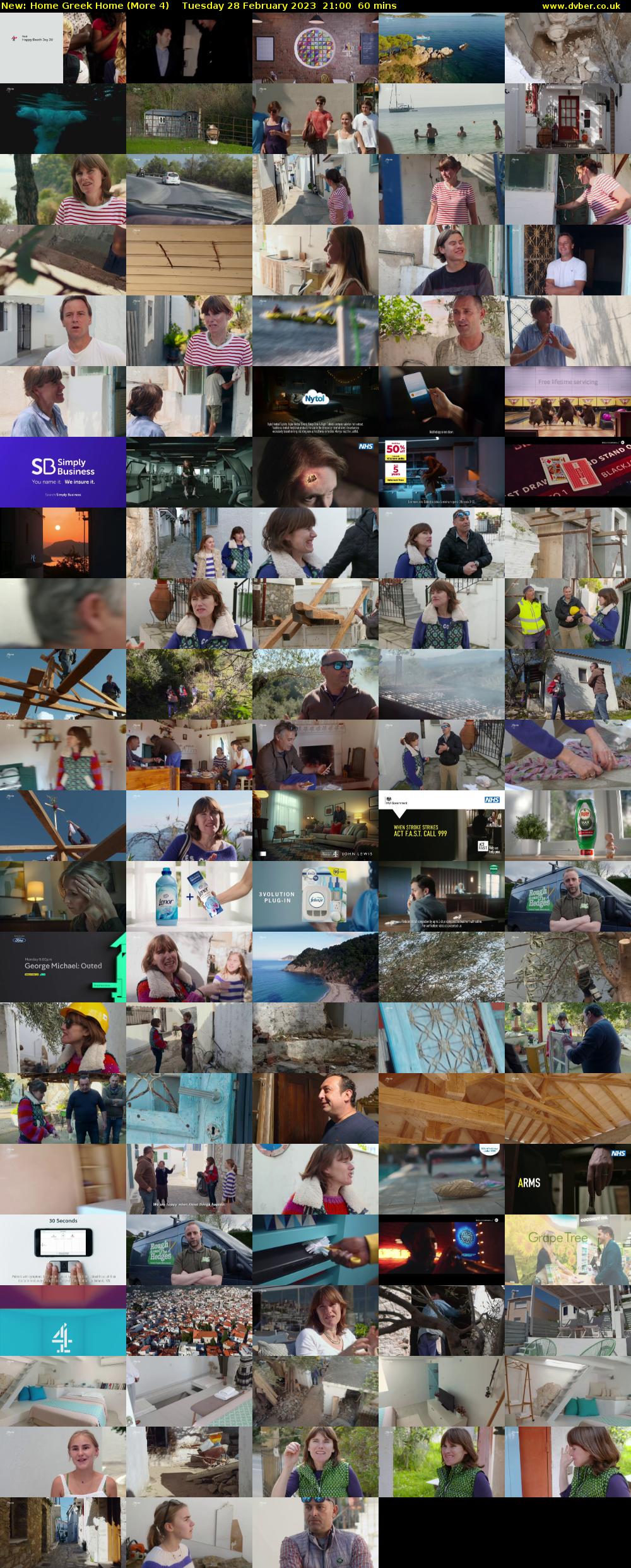 Home Greek Home (More 4) Tuesday 28 February 2023 21:00 - 22:00
