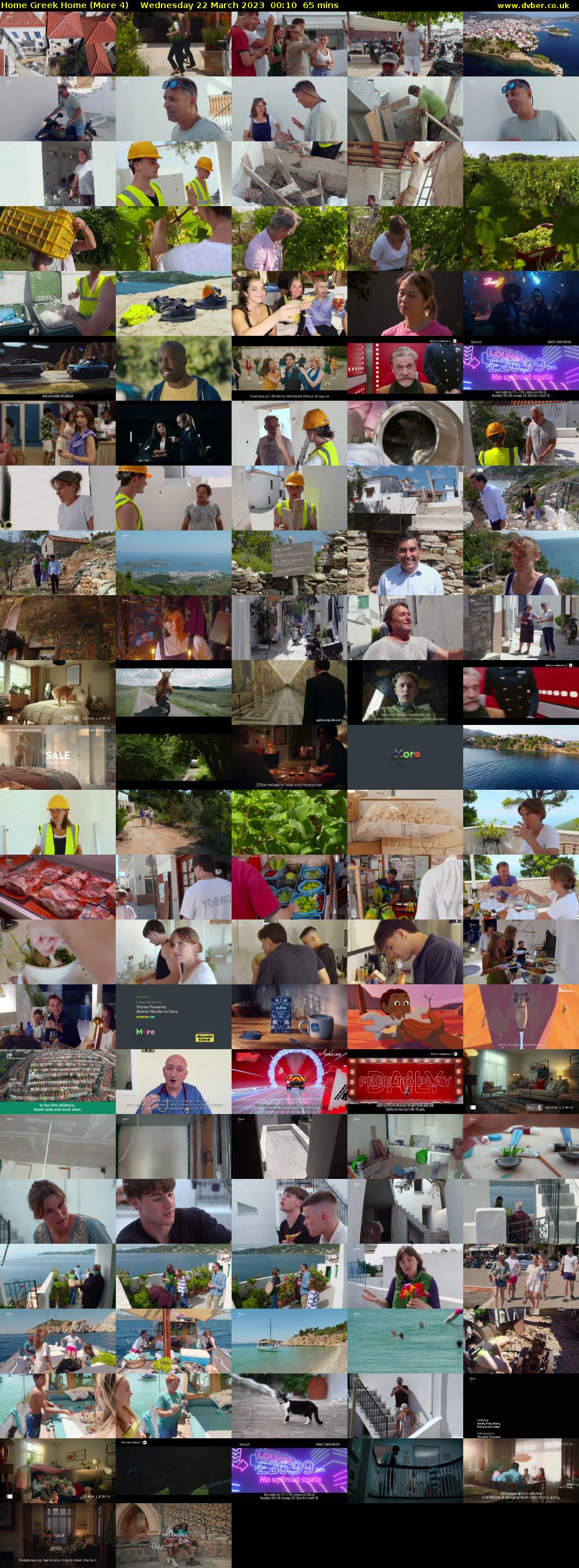 Home Greek Home (More 4) Wednesday 22 March 2023 00:10 - 01:15