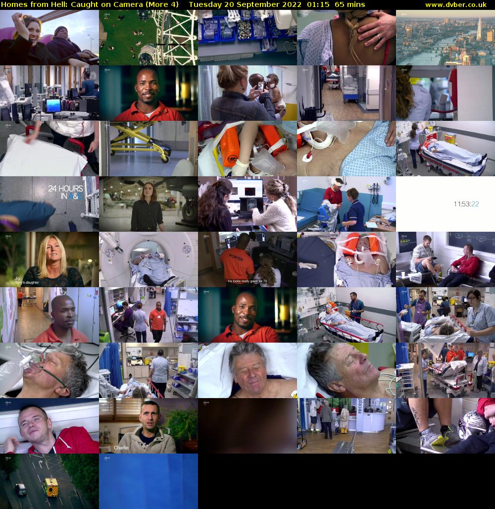 Homes from Hell: Caught on Camera (More 4) Tuesday 20 September 2022 01:15 - 02:20