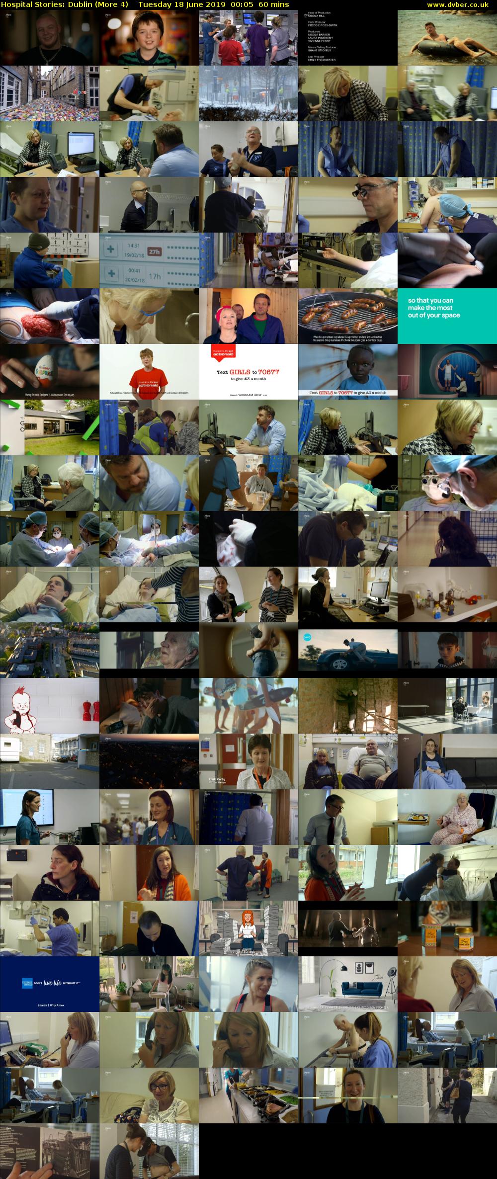 Hospital Stories: Dublin (More 4) Tuesday 18 June 2019 00:05 - 01:05
